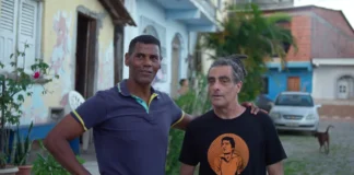 Sandro Bonvissuto e Aldair nel documentario Sandro Bonvissuto