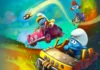 La cover del racing-game Smurfs Kart.