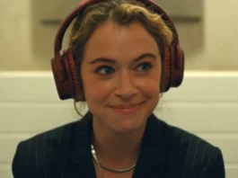 Tatiana Maslany nella serie Apple TV Maximum Pleasure Guaranteed.