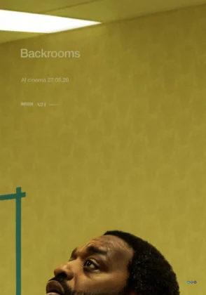 Il poster Chiwetel dell'horror Backrooms.