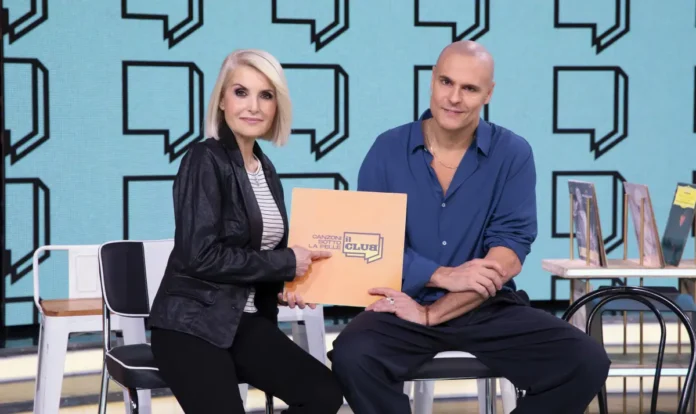 Federica Gentile e Niccolò Agliardi nel programma Il Club – Canzoni sotto la pelle.