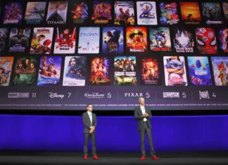 Una foto della presentazione Disney del CinemaCon 2026.