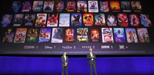 Una foto della presentazione Disney del CinemaCon 2026.