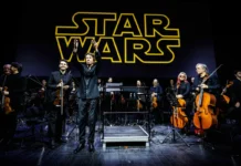 Una foto del Star Wars: Episode VI - Return of the Jedi in concerto a Milano.