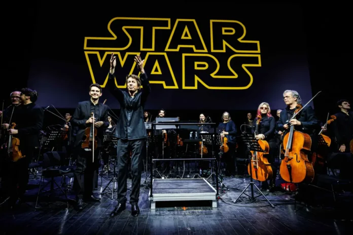 Una foto del Star Wars: Episode VI - Return of the Jedi in concerto a Milano.