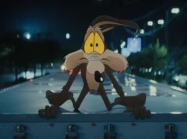 Willy il Coyote nel film Coyote vs. Acme.