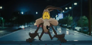 Willy il Coyote nel film Coyote vs. Acme.