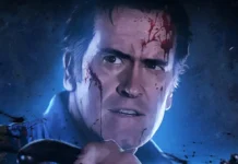 Il personaggio di Ash Williams interpretato da Bruce Campbell.