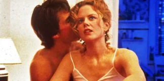 Tom Cruise e Nicole Kidman nel film Eyes Wide Shut.