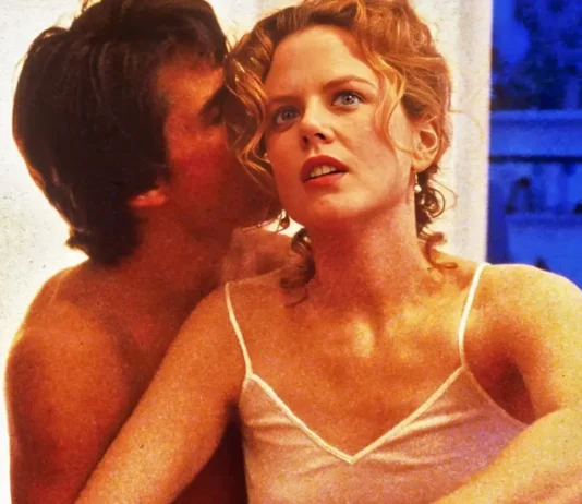 Tom Cruise e Nicole Kidman nel film Eyes Wide Shut.