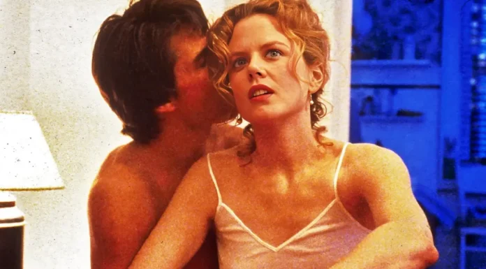 Tom Cruise e Nicole Kidman nel film Eyes Wide Shut.