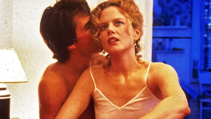 Tom Cruise e Nicole Kidman nel film Eyes Wide Shut.