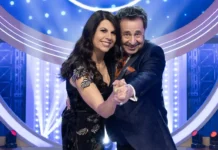 Geppi Cucciari e il Mago Forest nella quinta puntata di GialappaShow.