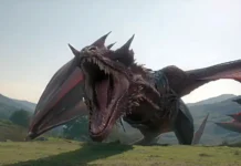 Un pericoloso drago nella stagione 3 di House of the Dragon.