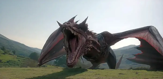 Un pericoloso drago nella stagione 3 di House of the Dragon.