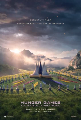 Il poster "arena" di Hunger Games &ndash; L&rsquo;alba sulla Mietitura.