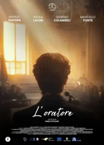Il poster del film L'Oratore.