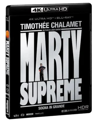 La versione homevideo del film Marty Supreme.