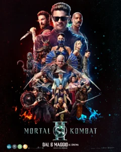 Il poster del film Mortal Kombat II.