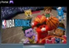 In foto i giocatori di basket dell'arcade NBA Bounce.