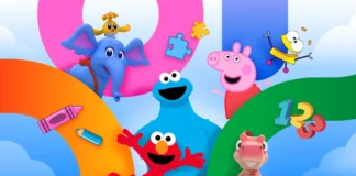 La key-art del servizio per bambini Netflix Playground.