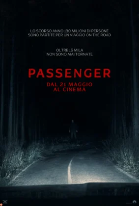 Il poster dell'horror Passenger.