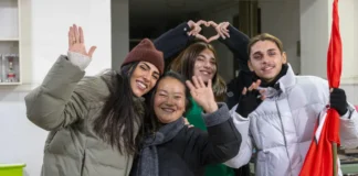 Giulia Salemi in Cina nella settima puntata del programma Pechino Express.