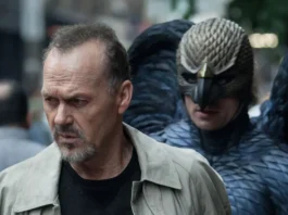 Michael Keaton nel film Birdman.