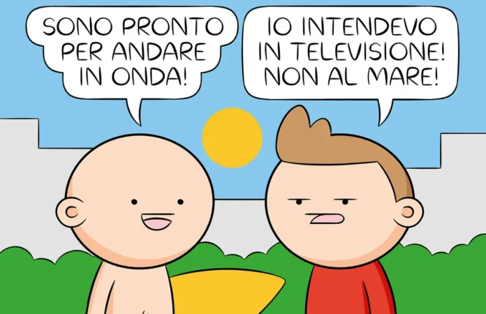 Prova.a.non.ridere.covver La key-art del programma Prova a non ridere! di Pera Toons.