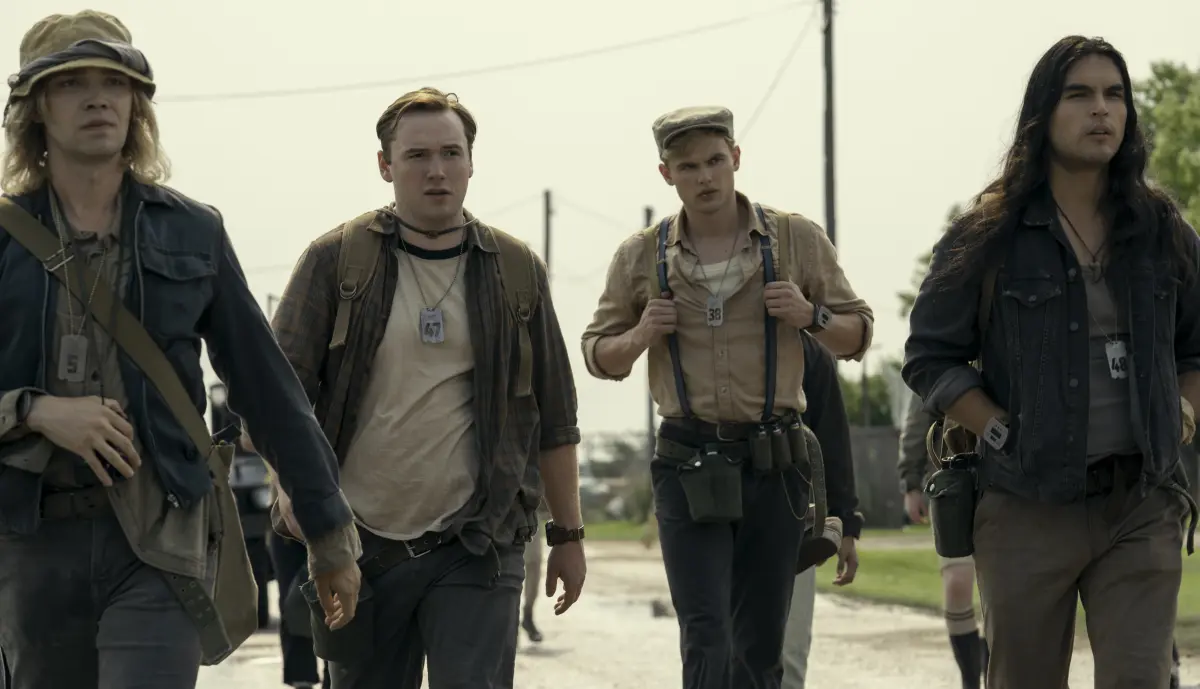 Cooper Hoffman nel film The Long Walk.