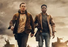 In foto i due protagonisti del film The Long Walk.