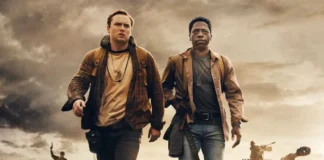 In foto i due protagonisti del film The Long Walk.