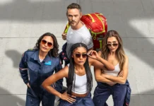 SkyMed 4 arriva su Paramount+: amori, pericoli e missioni impossibili In foto i protagonisti della stagione 4 della serie SkyMed.