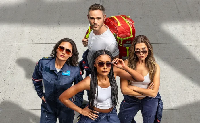 In foto i protagonisti della stagione 4 della serie SkyMed.