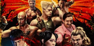 In foto Ryu, Ken e i protagonisti del film Street Fighter.