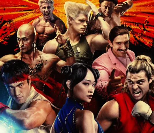 In foto Ryu, Ken e i protagonisti del film Street Fighter.