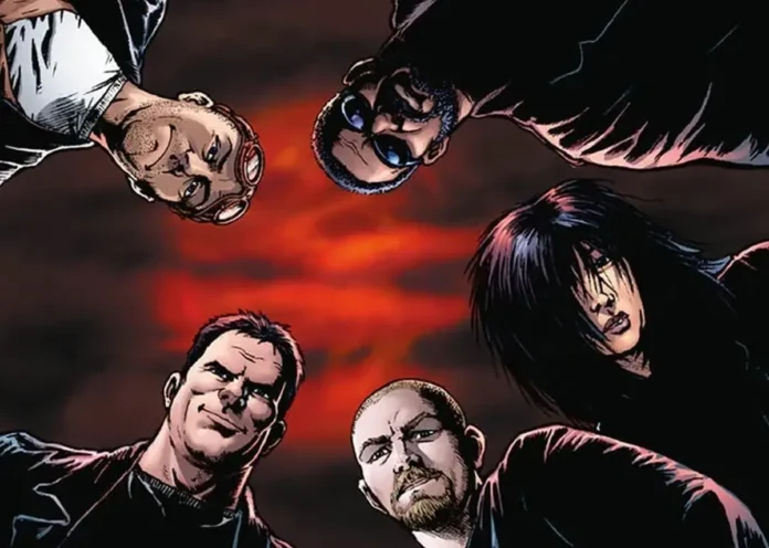 La copertina del fumetto The Boys Pocket.