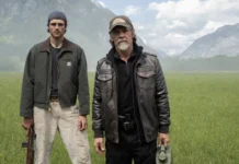 Jacob Elordi e Josh Brolin nel film The Dog Stars – Le Stelle Dopo la Fine.