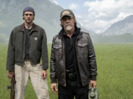 Jacob Elordi e Josh Brolin nel film The Dog Stars – Le Stelle Dopo la Fine.