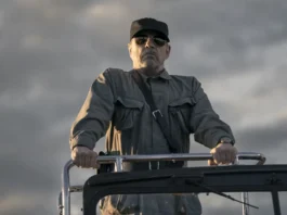 Mark Hamill nel film The Long Walk.