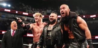 Una foto dell'evento Netflix Wrestlemania.