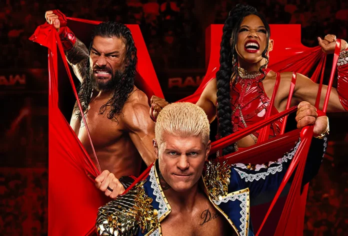 Il poster dell'offerta WWE da vedere su Netflix.