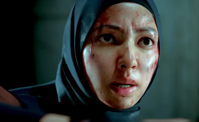 In foto la protagonista del survival horror AGNI: Village of Calamity.