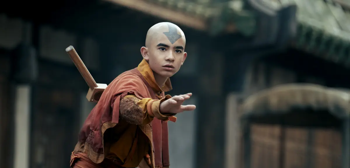 In foto il protagonista della serie Netflix Avatar - La leggenda di Aang.