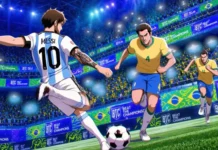 Beat the Champions: il nuovo gioco di calcio arcade per consolarsi dal mondiale senza l’Italia La key-art del gioco di calcio arcade Beat the Champions.