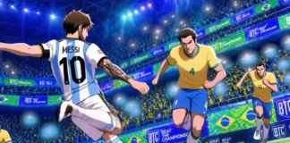 Beat the Champions: il nuovo gioco di calcio arcade per consolarsi dal mondiale senza l’Italia La key-art del gioco di calcio arcade Beat the Champions.