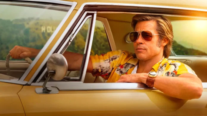 C.era.volta.hollywood Brad Pitt nel film C'era una volta a... hollywood.
