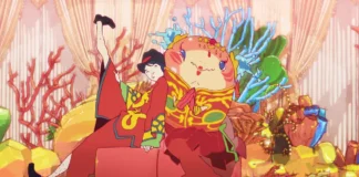 Una scena dall'anime ChaO.