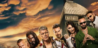 Il poster dell'evento sportivo Netflix WWE Clash in Italy.