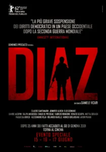 Il poster del film Diaz.
